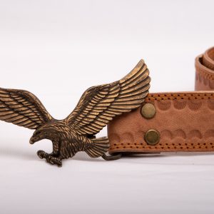 TROT Sky Sovereign – Eagle Buckle Embossed Leather Belt - Image 4