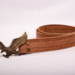 TROT Sky Sovereign – Eagle Buckle Embossed Leather Belt - Image 3
