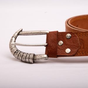 TROT Dune Trail – Camel Embossed Goat Leather Belt - Image 4