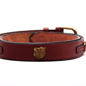 TROT Heritage Reins – Horse Bit Embossed Buffalo Leather Belt - Image 6